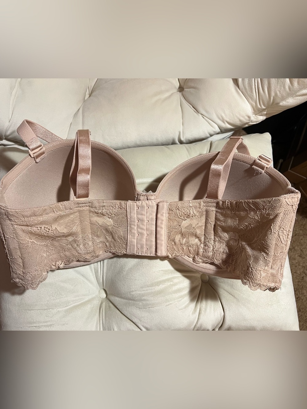 Torrid Bombshell Everyday Strapless Bra in Nude Size 38F - Picture 2 of 9